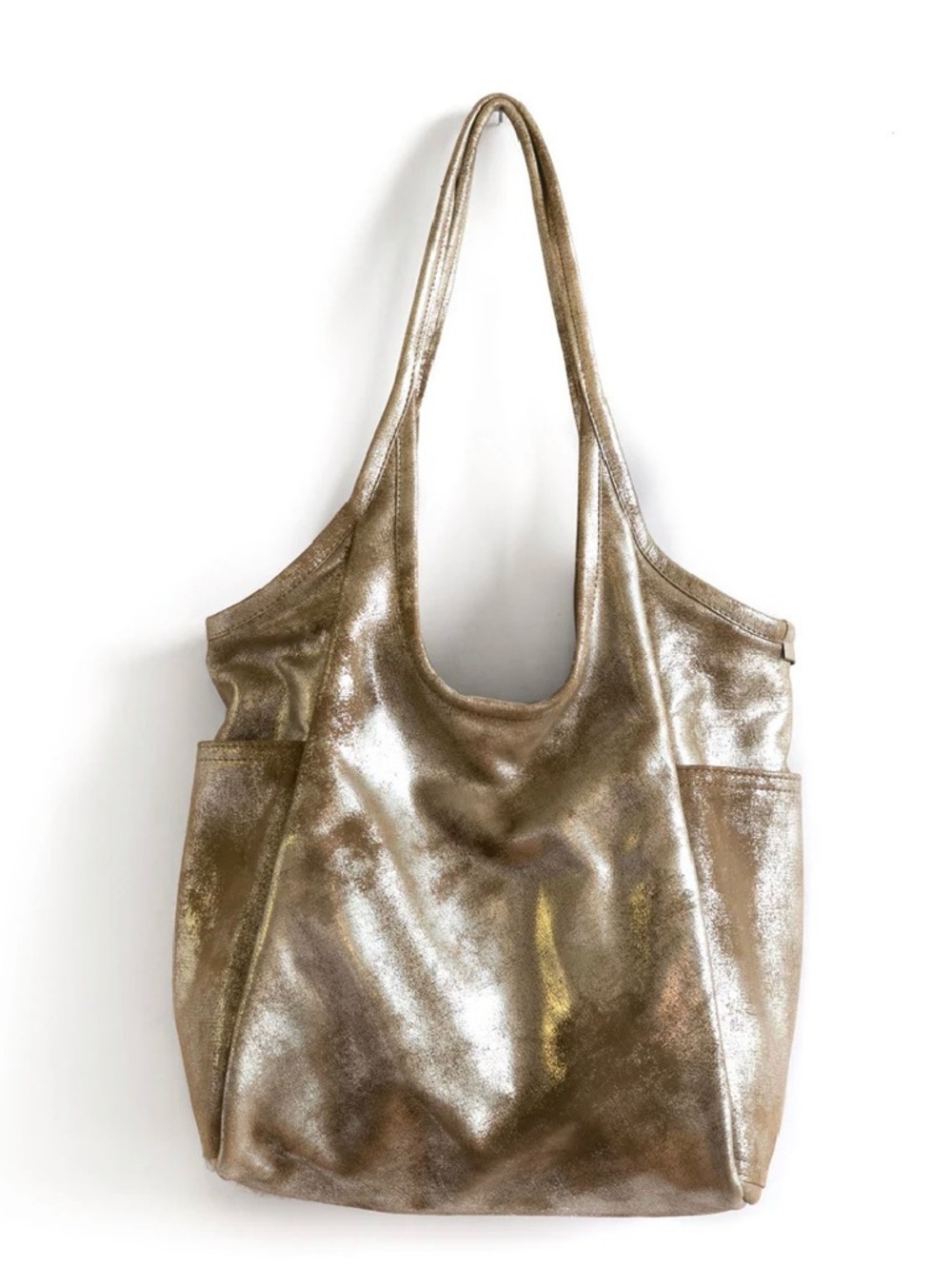 Rough & Tumble Minimal Tote - Small - Gilded Mink Nubuck - SUPER SOFT
